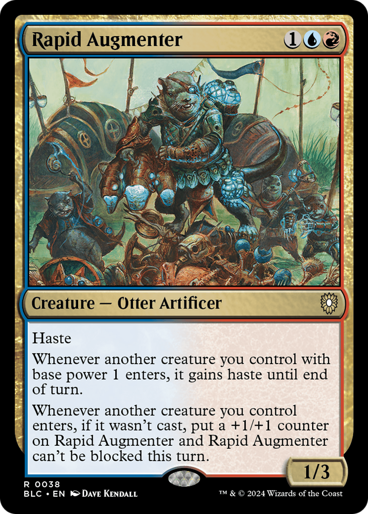 Rapid Augmenter (BLC-038) - Bloomburrow Commander