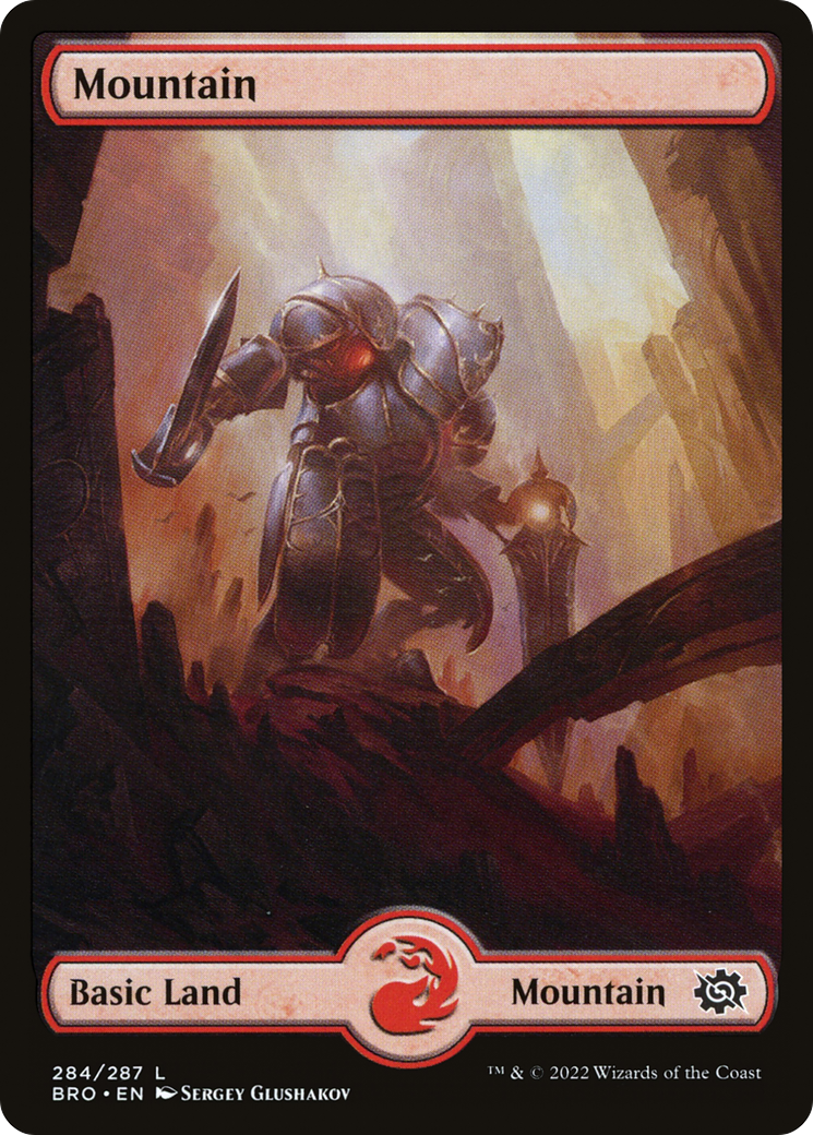 Mountain (284) - Full Art (BRO-284) - The Brothers' War Foil