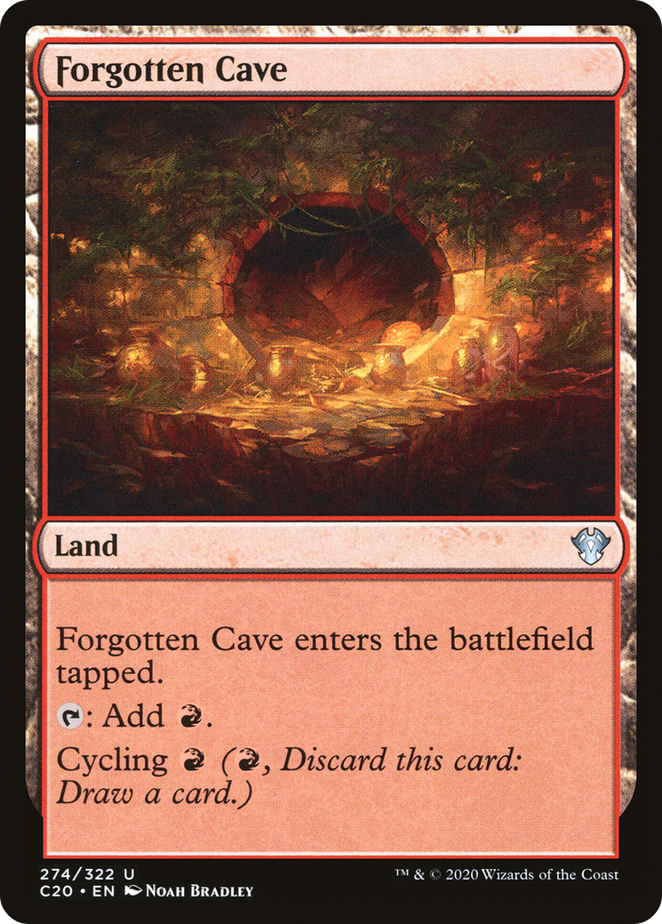 Grotte oubliée (C20-274) - Commander 2020 