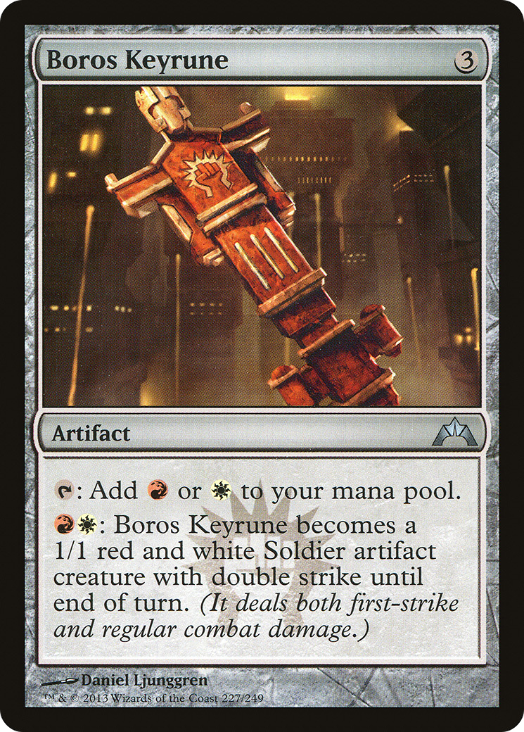 Rune clé Boros (GTC-227) - Gatecrash Foil