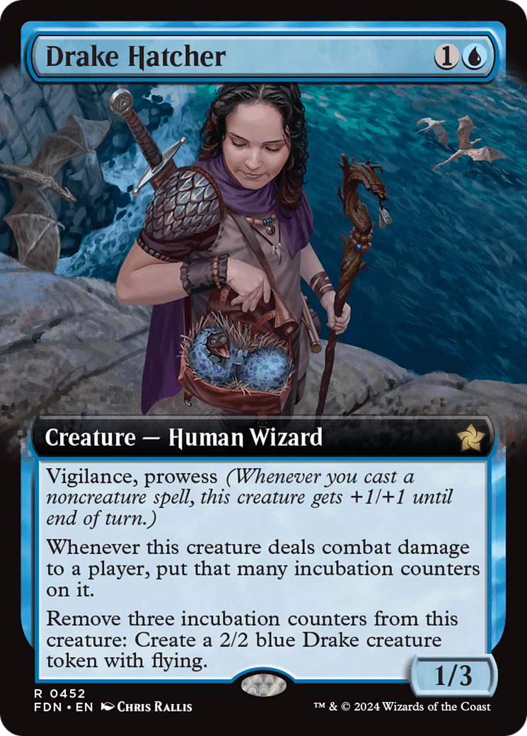 Drake Hatcher (FDN-452) - Fondations : (Extended Art) 