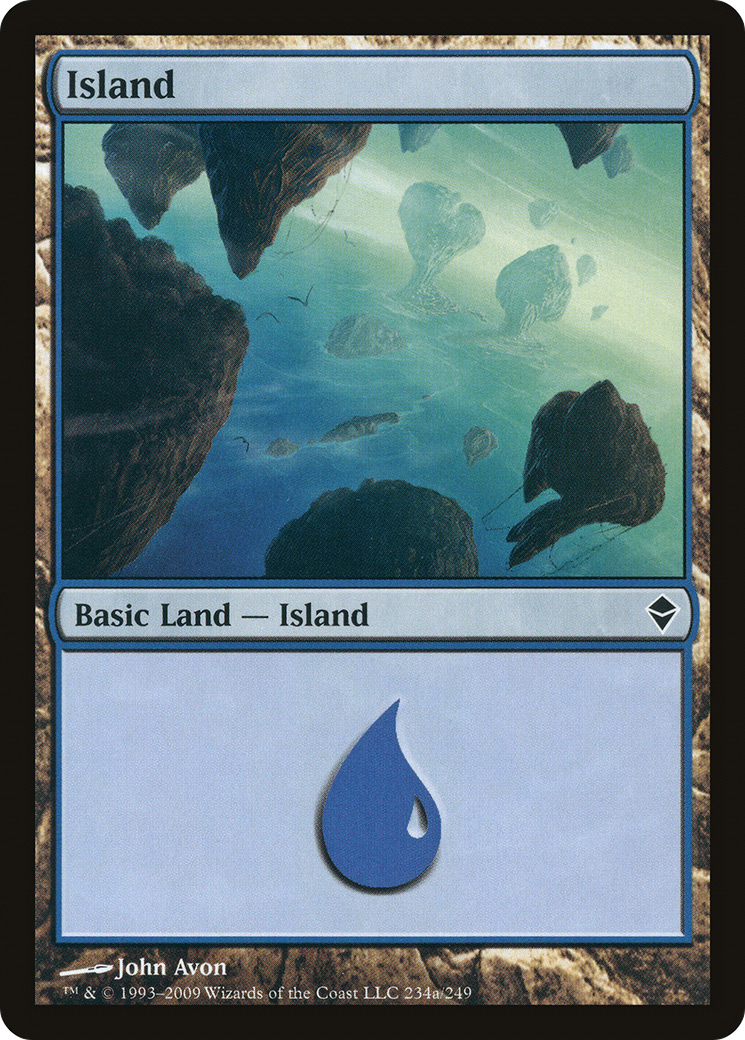 Island (ZEN-234A) - Zendikar