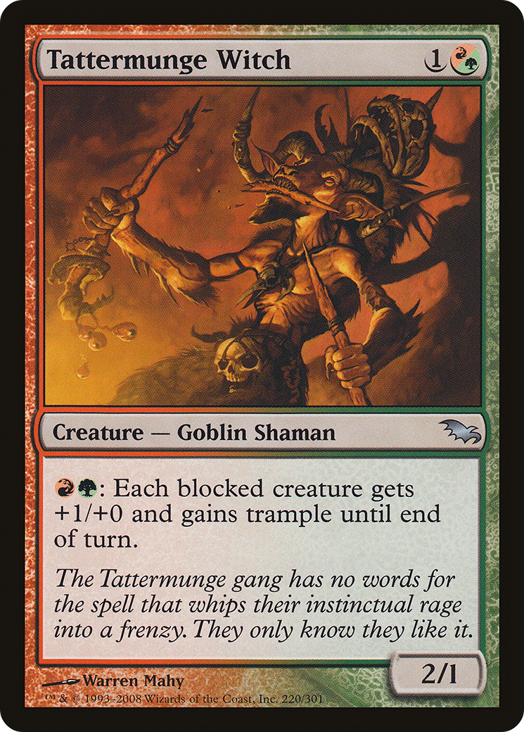 Sorcière de Tattermunge (SHM-220) - Shadowmoor