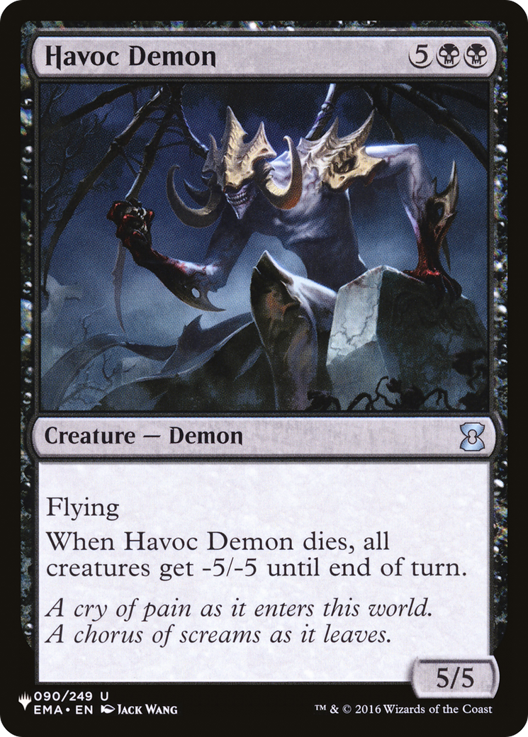 Havoc Demon (LIST-090/249) - The List