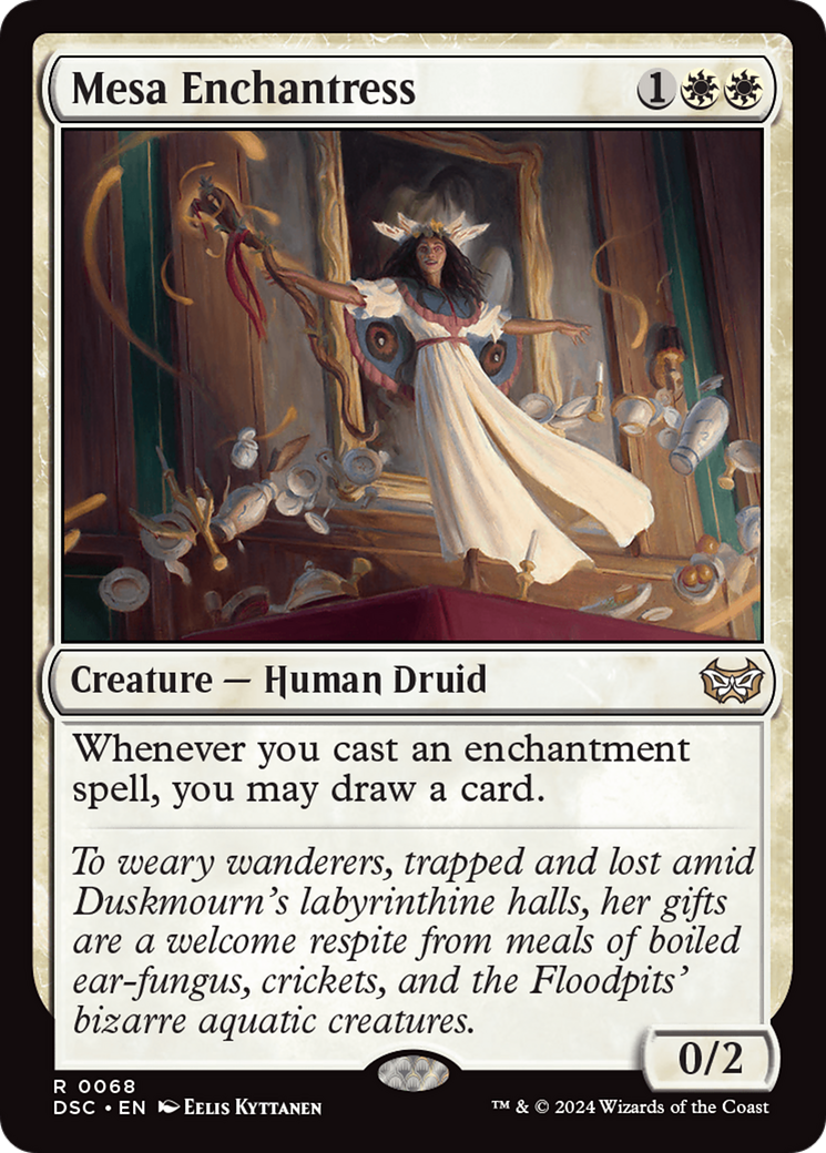 Mesa Enchantress (DSC-068) - Duskmourn : Commandant de la Maison de l'Horreur 