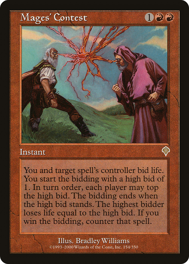 Concours des Mages (INV-154) - Invasion Foil 