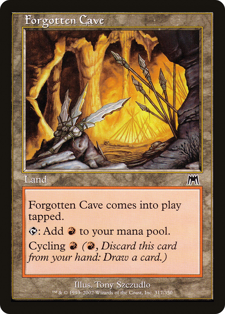 Grotte oubliée (ONS-317) - Onslaught Foil