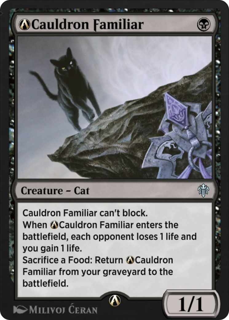Familier A-Cauldron (ELD-A-81) - Trône d'Eldraine 
