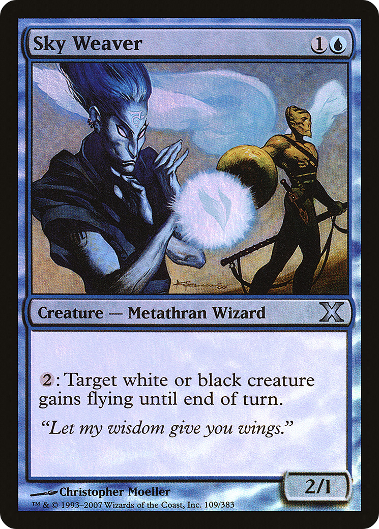 Sky Weaver (10E-109★) - Tenth Edition Foil