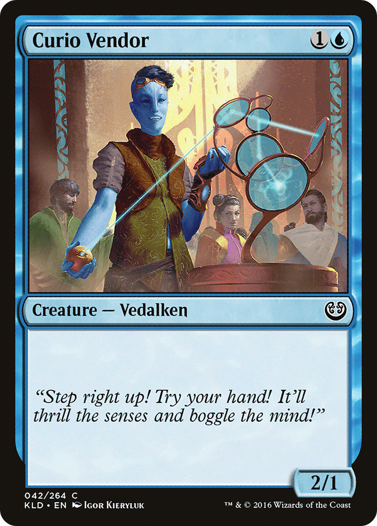 Vendeur de curiosités (KLD-042) - Feuille de Kaladesh