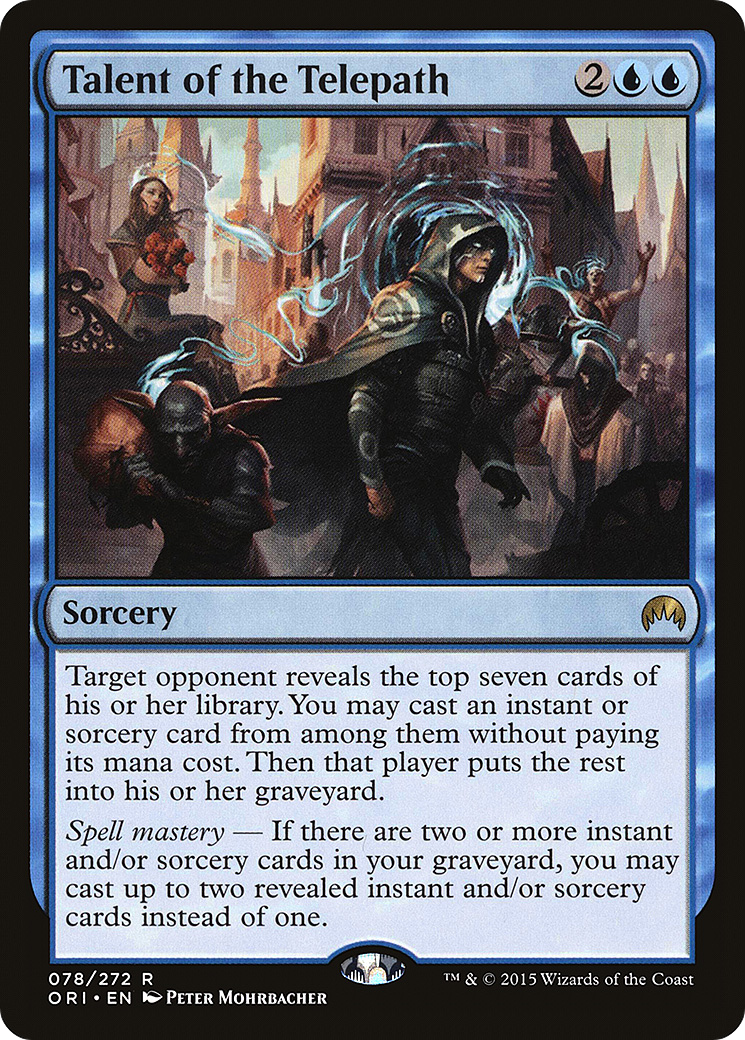 Talent of the Telepath (ORI-078) - Magic Origins Foil