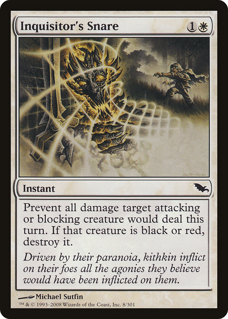 Piège de l'inquisiteur (SHM-008) - Shadowmoor Foil 