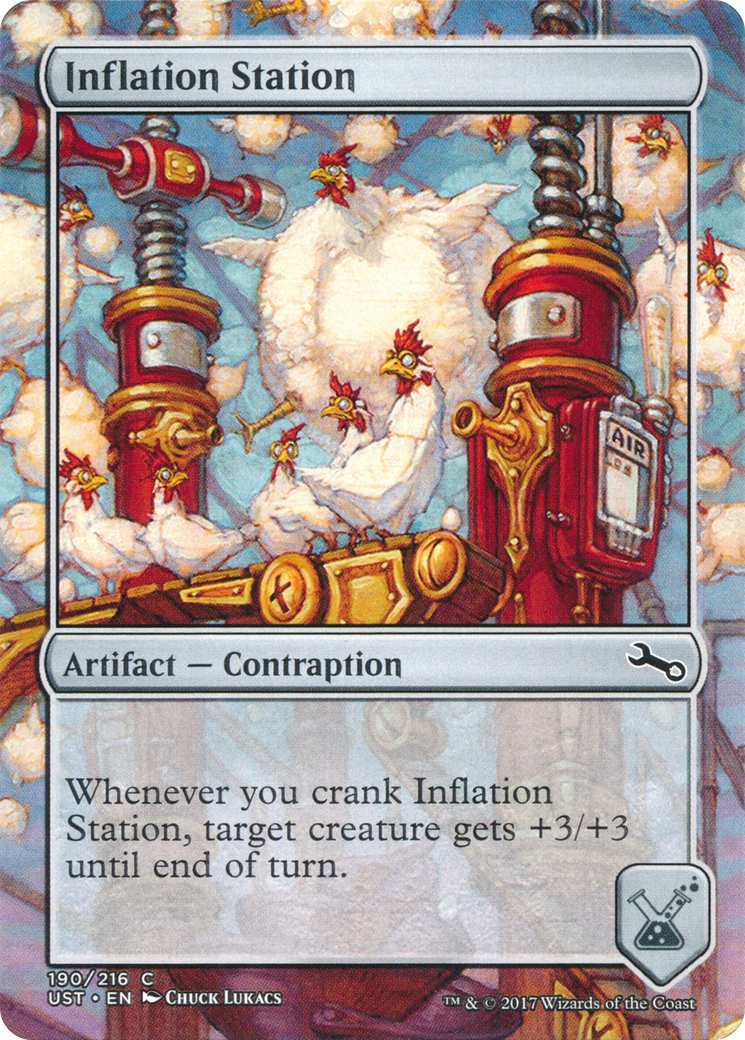 Station d'inflation (UST-190) - Instable (sans frontières) 
