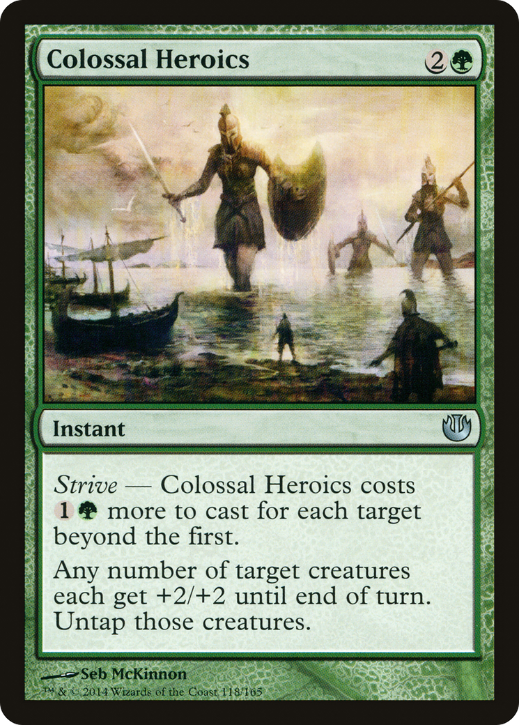 Colossal Heroics (JOU-118) - Voyage dans Nyx Foil 