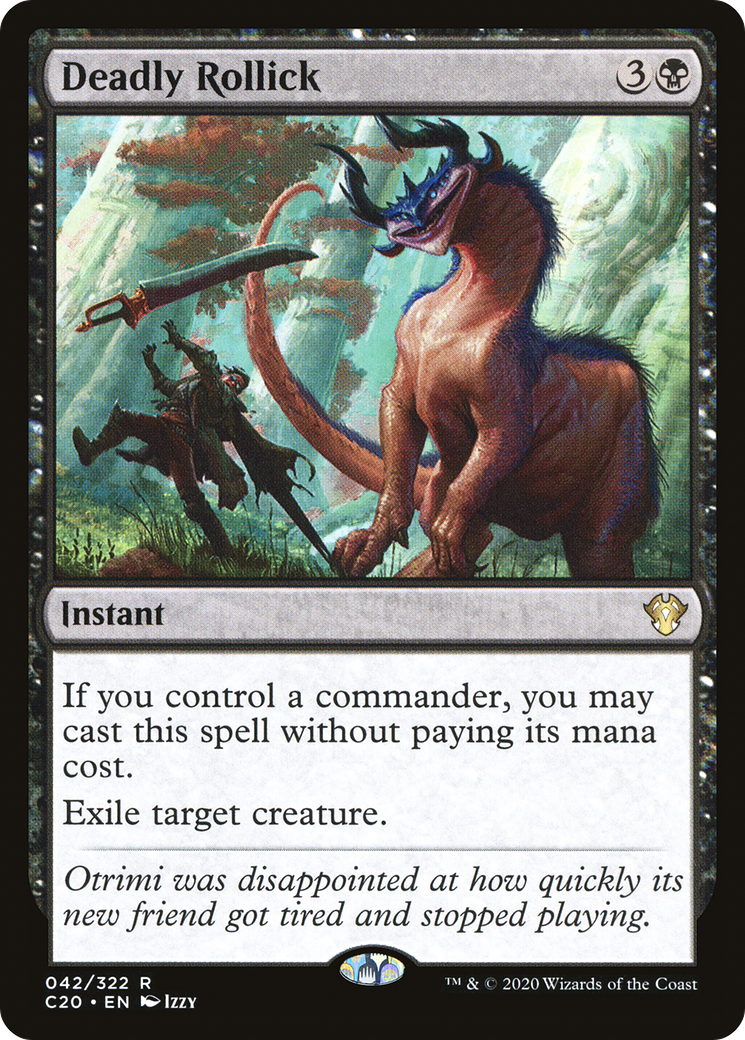 Deadly Rollick (C20-042) - Commander 2020