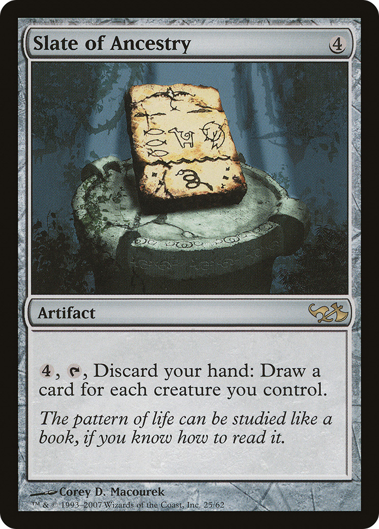 Slate of Ancestry (EVG-025) - Duel Decks: Elves vs. Goblins