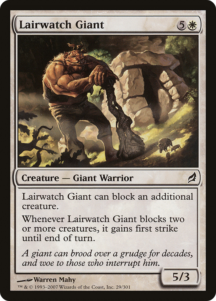 Géant de la Garde du Repaire (LRW-029) - Lorwyn Foil 