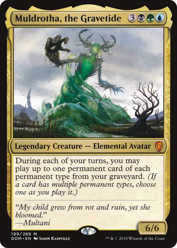 Muldrotha, la marée grave (DOM-199) - Dominaria Foil