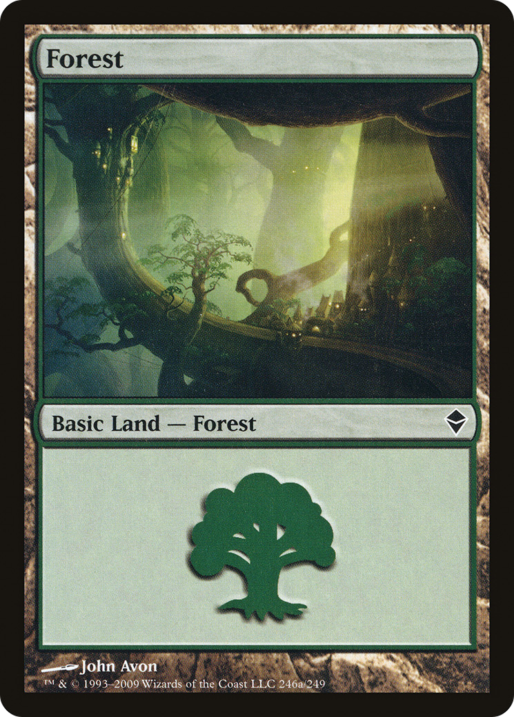 Forêt (ZEN-246A) - Zendikar