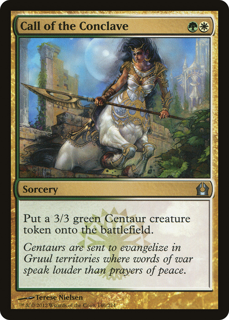 Call of the Conclave (RTR-146) - Return to Ravnica Foil
