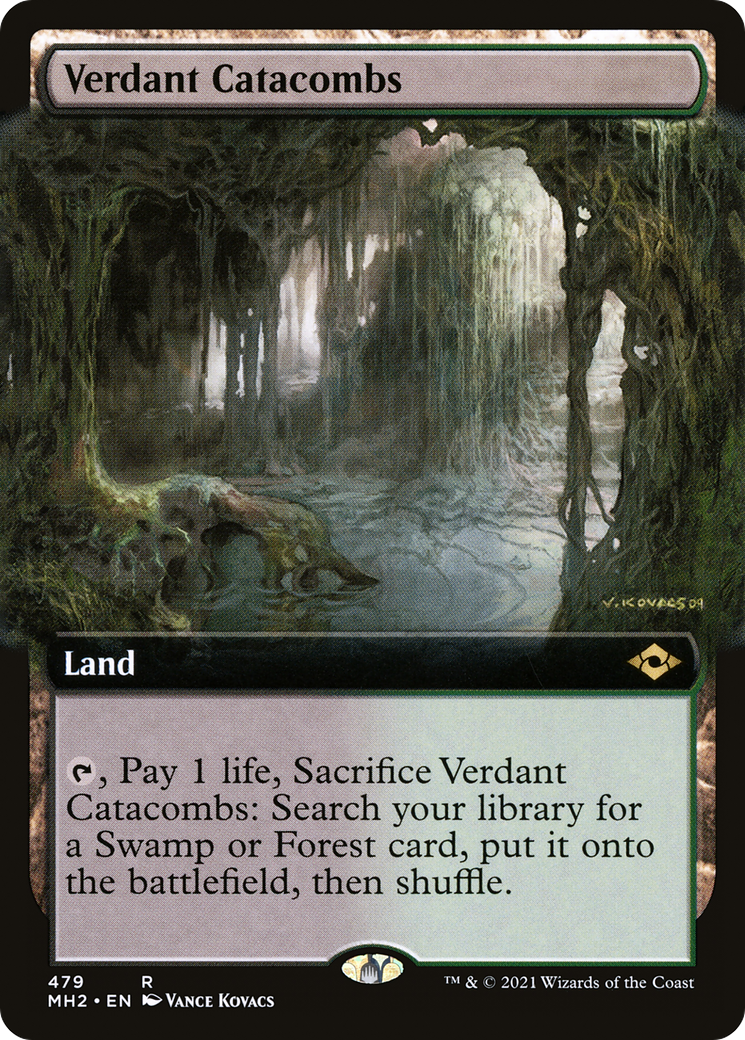 Catacombes Verdoyantes (MH2-479) - Horizons Modernes 2 : (Extended Art) Foil