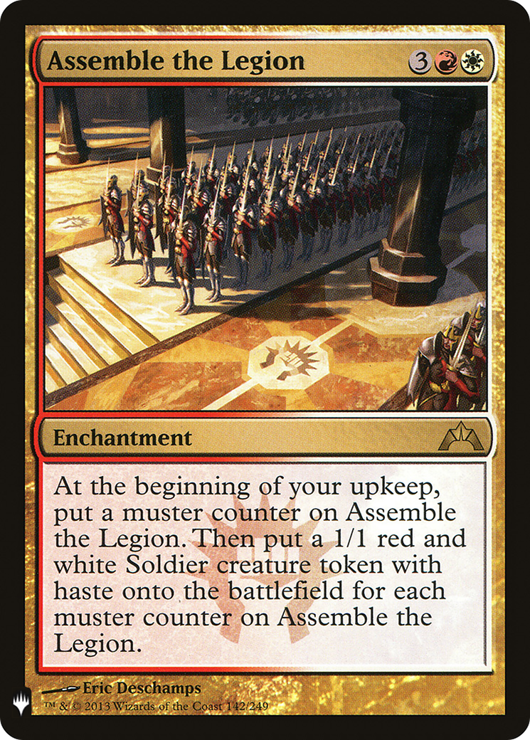 Assemble the Legion (LIST-GTC-142) - The List