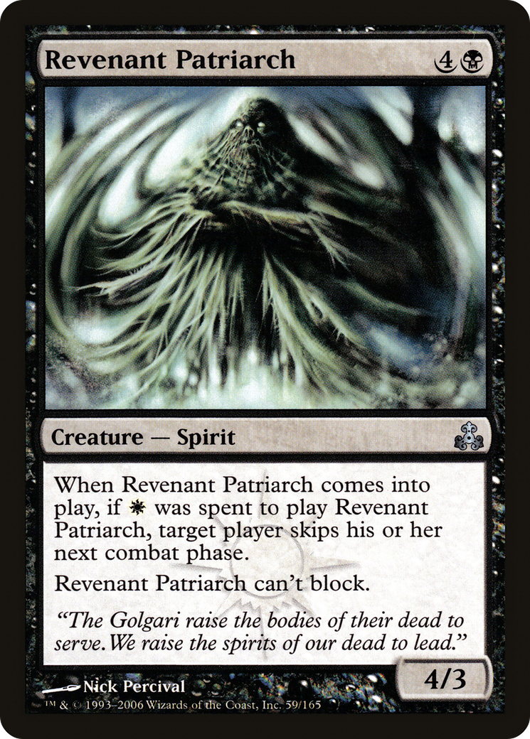 Patriarche Revenant (GPT-059) - Le Pacte des Guildes 