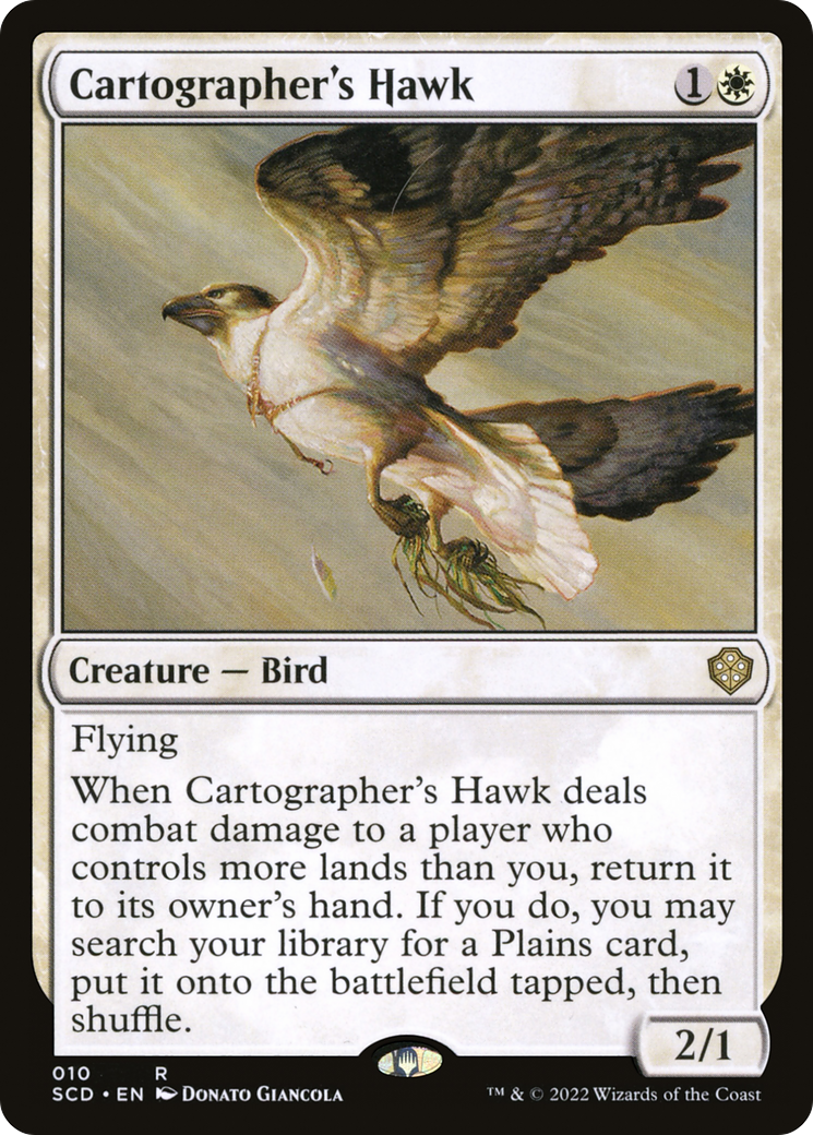 Cartographer's Hawk (SCD-010) - Starter Commander Decks