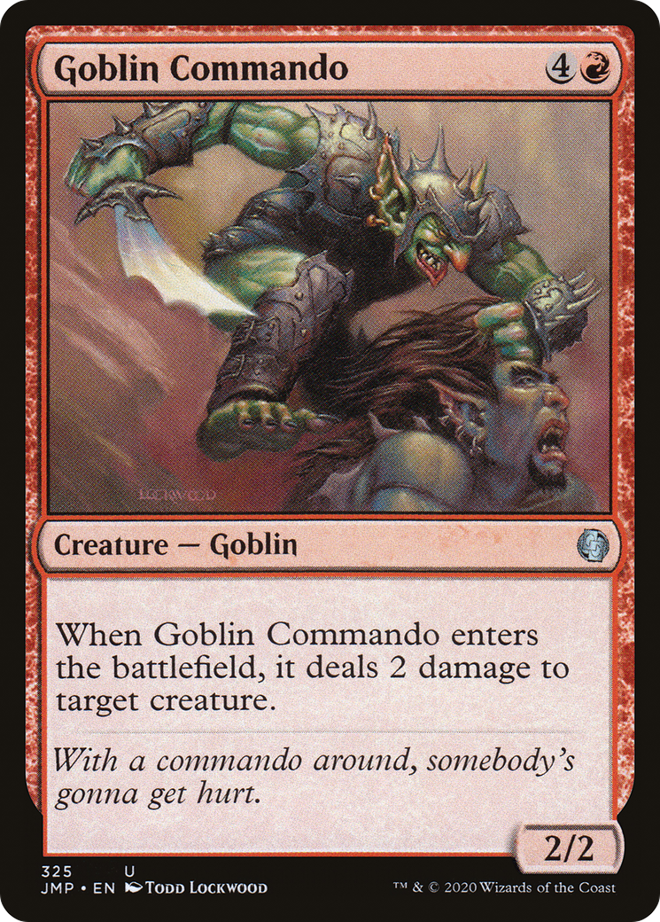 Commando Gobelin (JMP-325) - Démarrage rapide 
