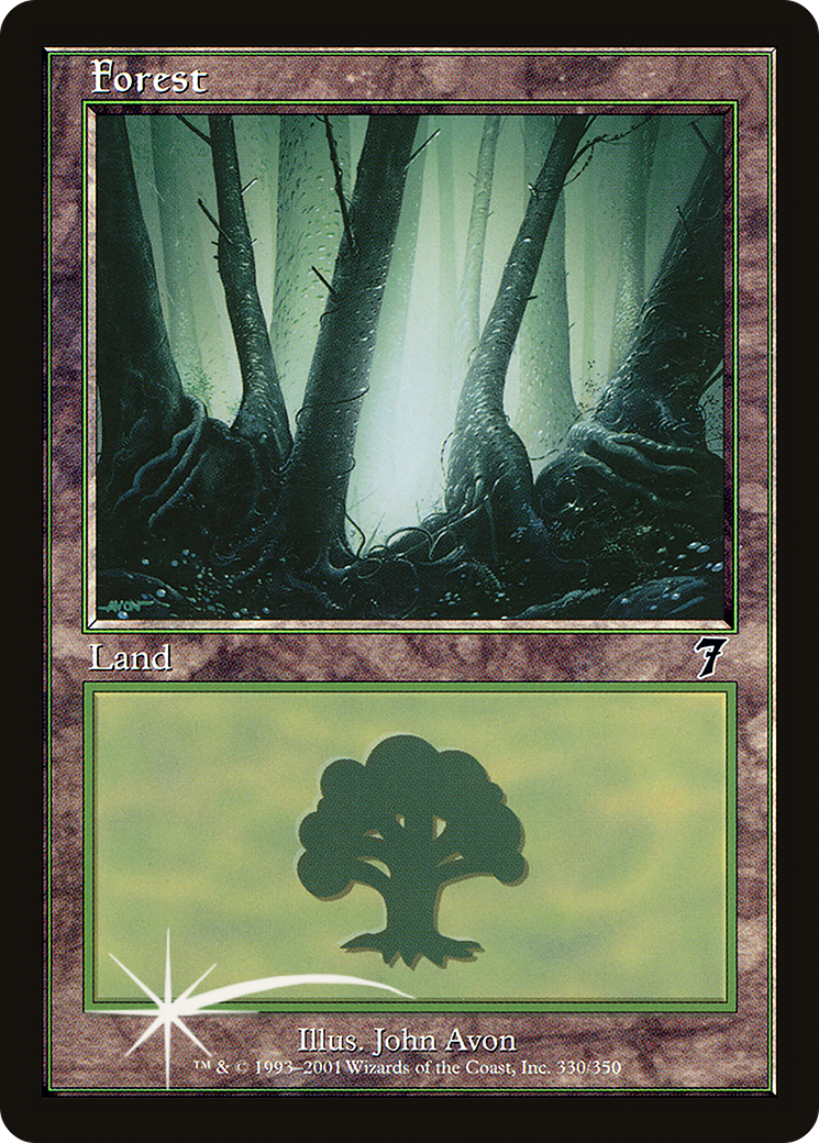Forêt (7ED-330★) - Septième édition Foil