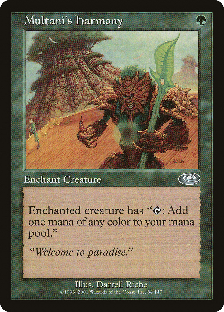 Harmonie de Multani (PLS-084) - Planeshift Foil 