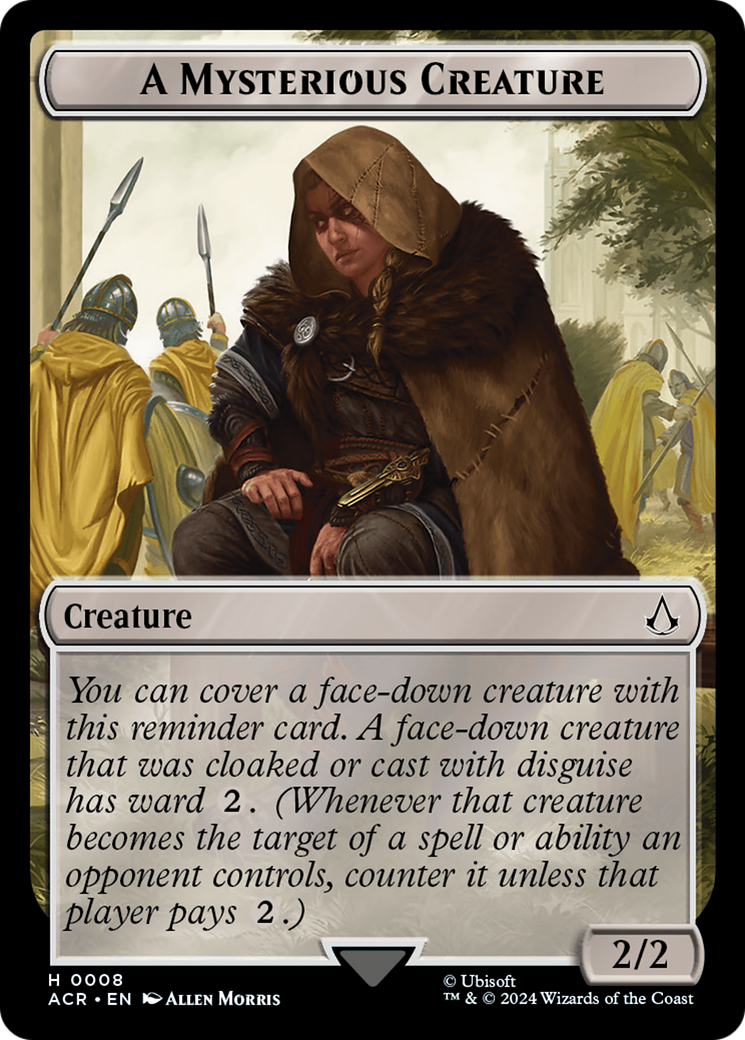 A Mysterious Creature (TACR-008) - Assassin's Creed Tokens