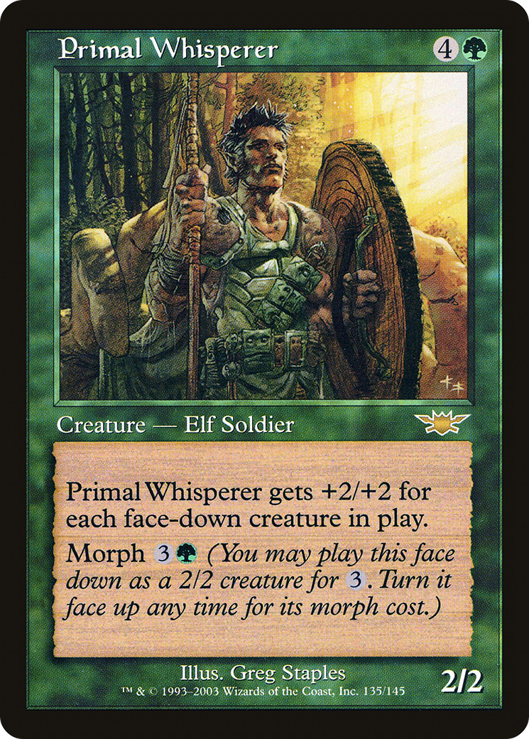 Primal Whisperer (LGN-135) - Legions Foil 