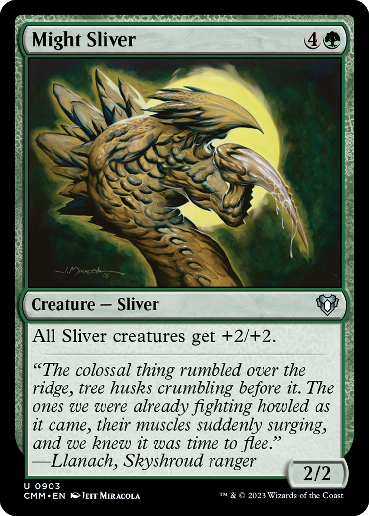 Might Sliver (CMM-903) - Commandant Masters 