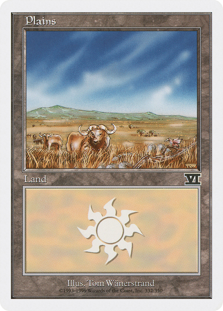 Plains (6ED-332) - Sixième édition classique