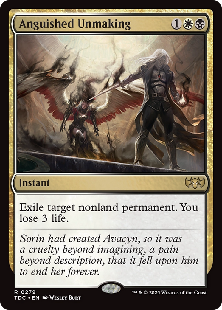 Angoisse de la destruction (TDC-279) - Commandant : Tarkir : Tempête de dragons 