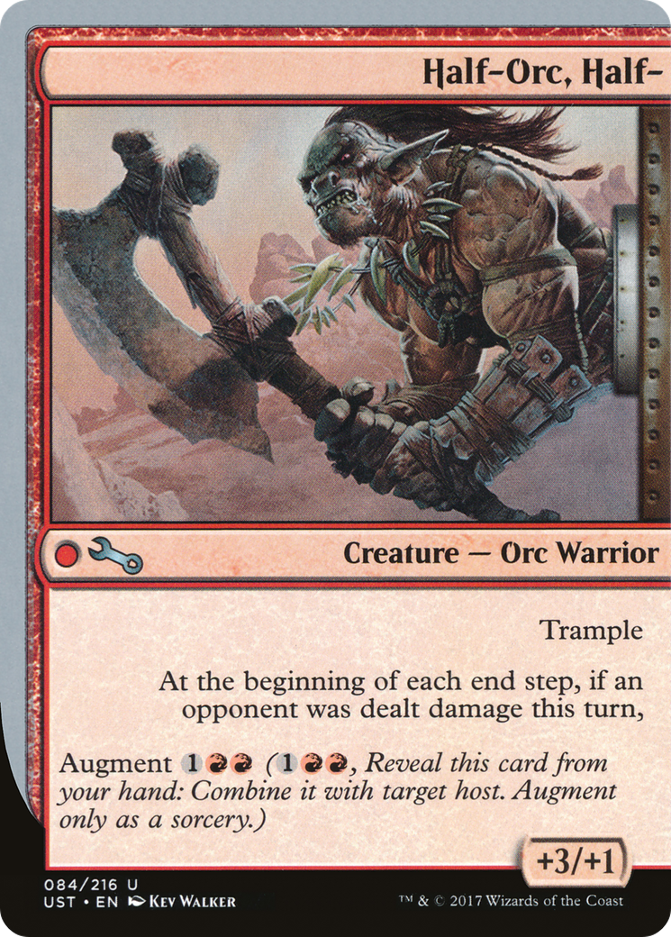 Demi-Orque, Demi- (UST-084) - Feuille instable 