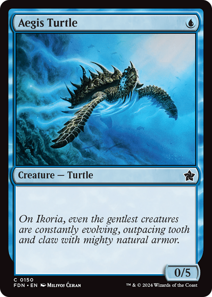 Tortue Aegis (FDN-150) - Fondations 