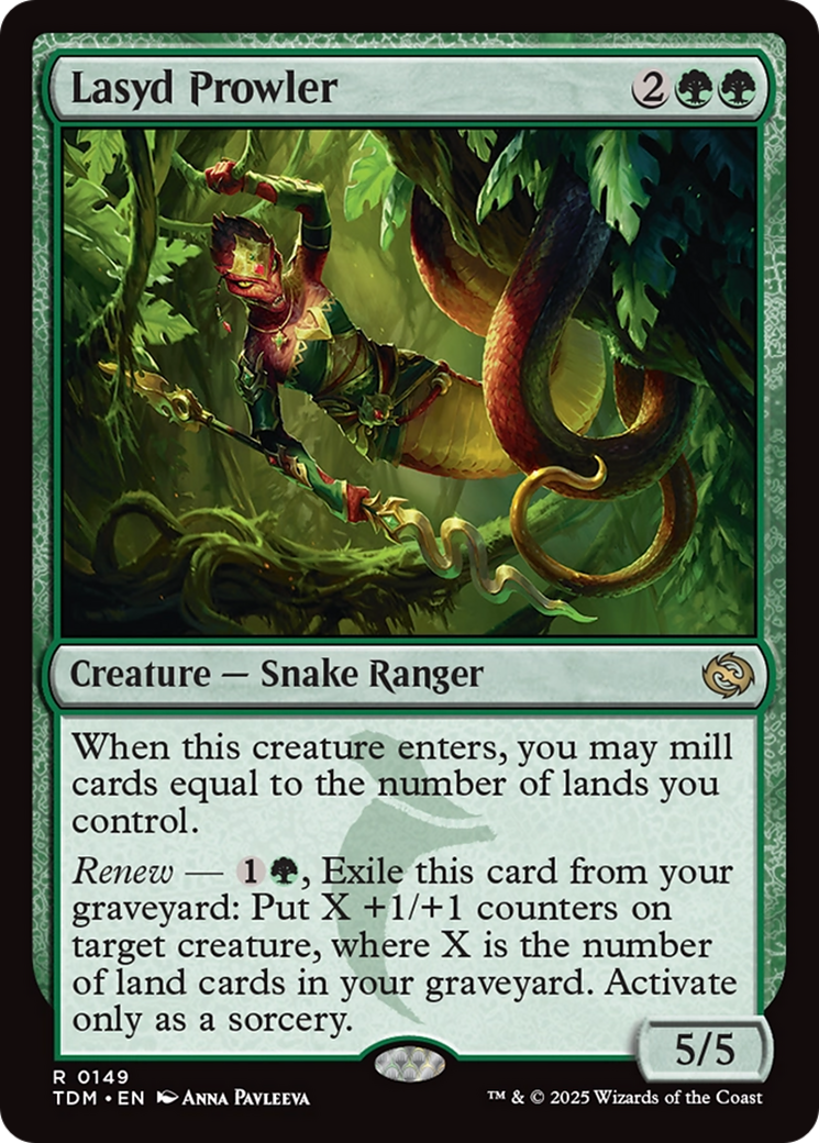 Lasyd Prowler (TDM-149) - Tarkir : Dragonstorm Foil 