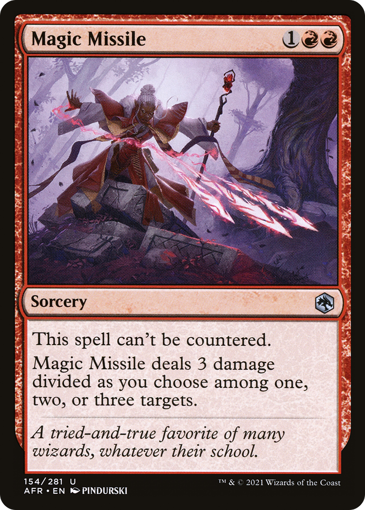 Magic Missile (AFR-154) - Adventures in the Forgotten Realms Foil