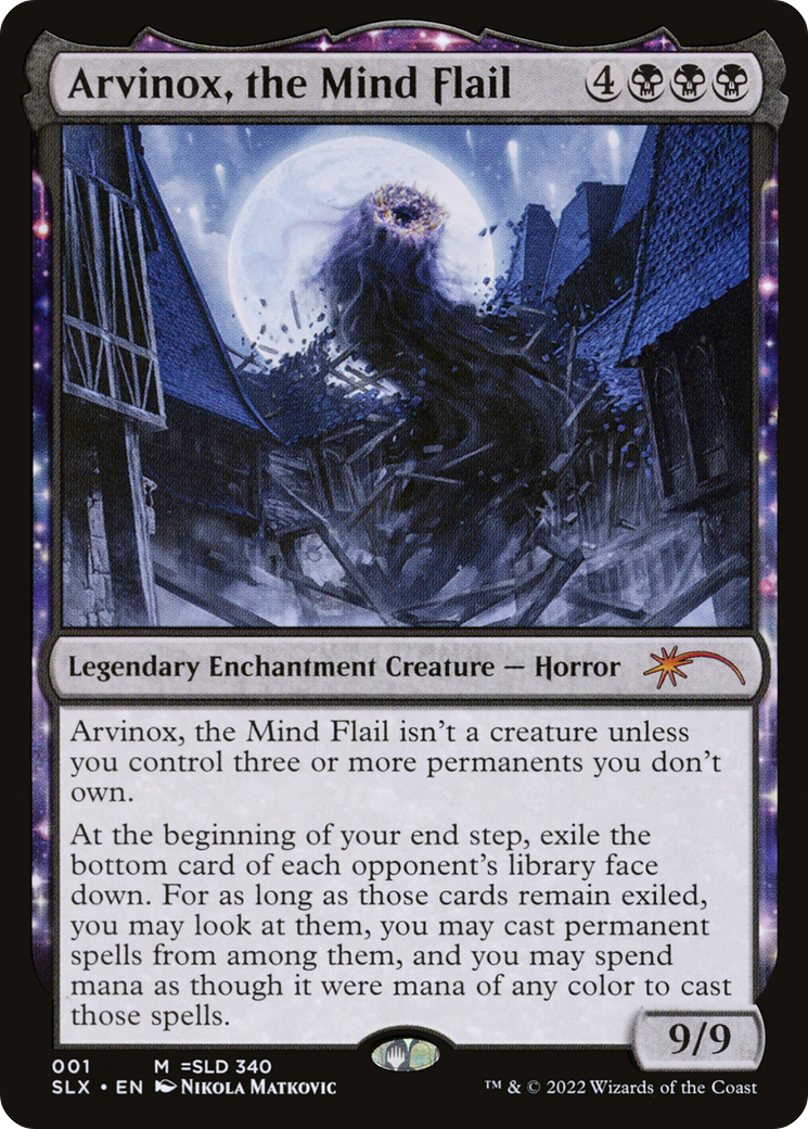 Arvinox, the Mind Flail (SLX-001) - Universes Within: (enchantment)