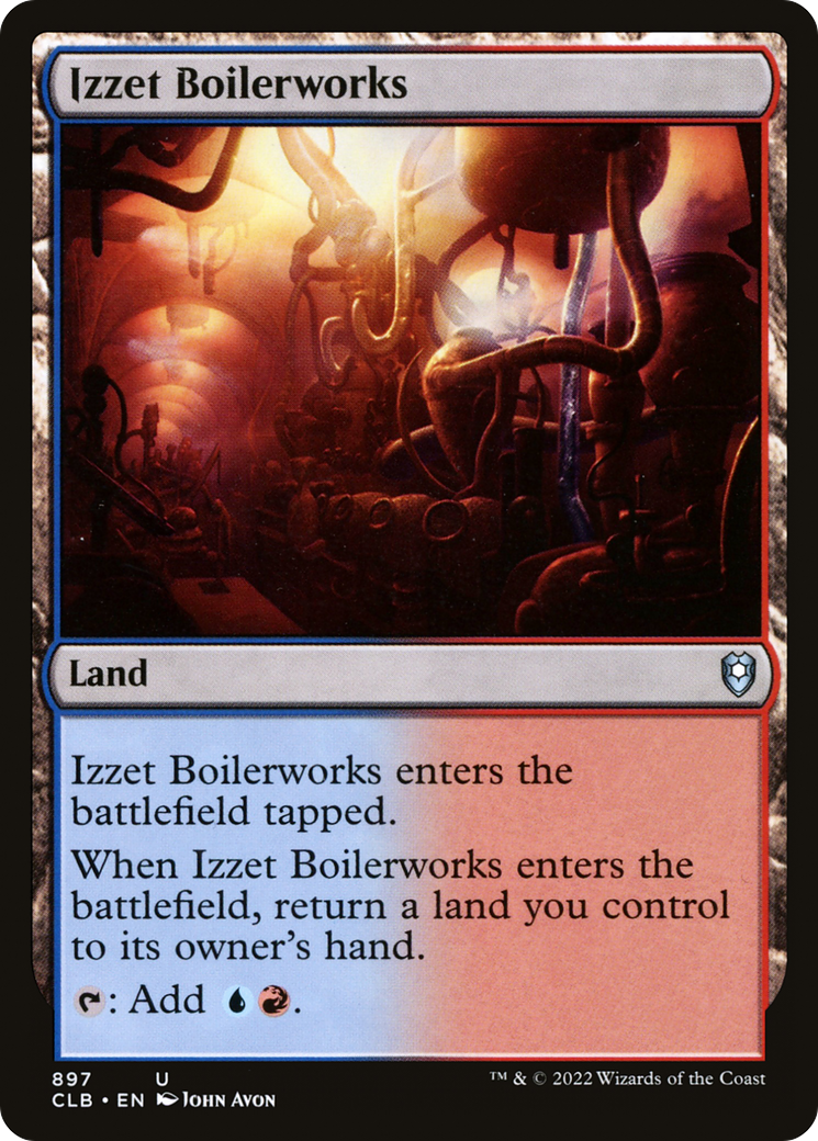 Chaudronnerie d'Izzet (CLB-897) - Commander Legends : La Bataille de Baldur's Gate