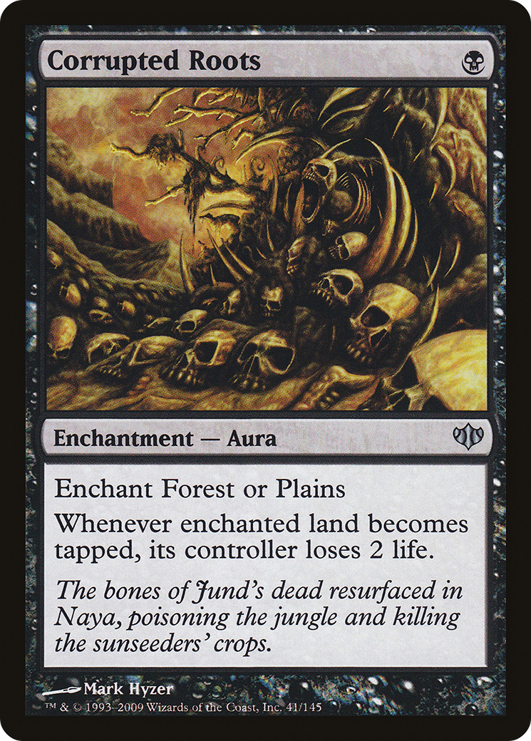 Racines corrompues (CON-041) - Conflux Foil 