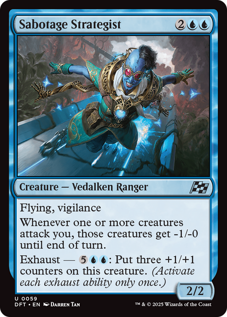 Stratège de sabotage (DFT-059) - Aetherdrift Foil 