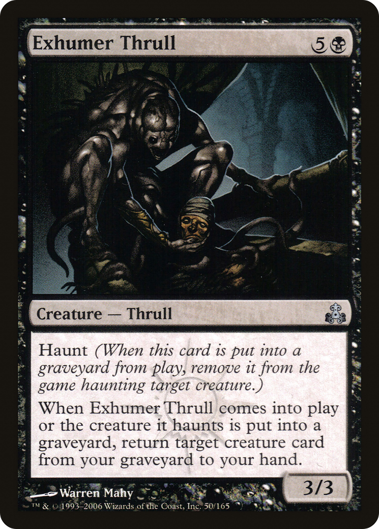 Exhumer Thrull (GPT-050) - Pacte des Guildes 