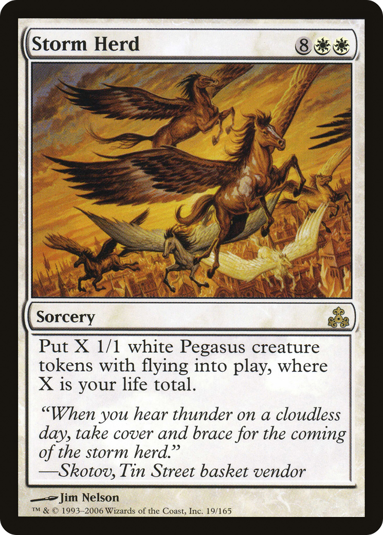 Troupeau de la Tempête (GPT-019) - Le Pacte des Guildes