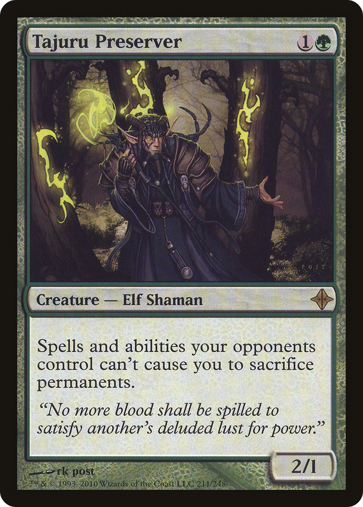 Préservateur de Tajuru (ROE-211) - L'Ascension des Eldrazi 