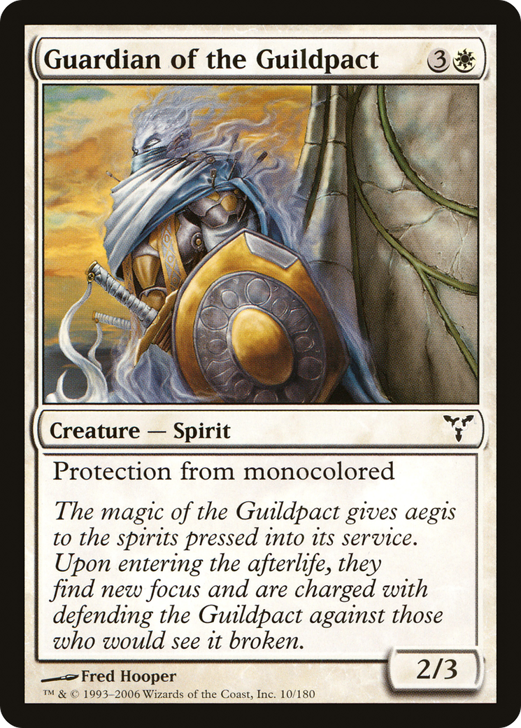 Gardien du Pacte des Guildes (DIS-010) - Dissension 