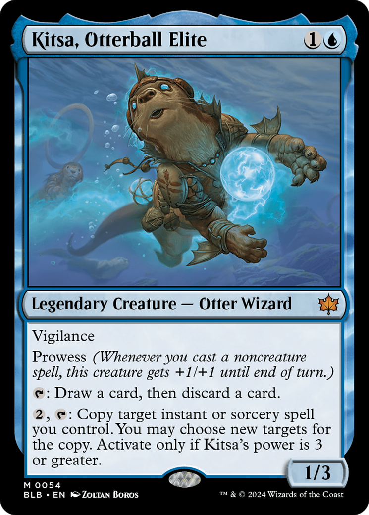 Kitsa, Otterball Elite (BLB-054) - Bloomburrow 