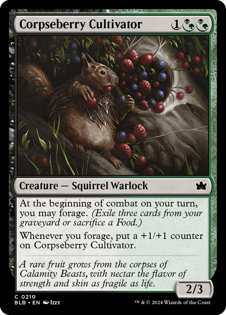 Cultivateur de myrtilles (BLB-210) - Bloomburrow 